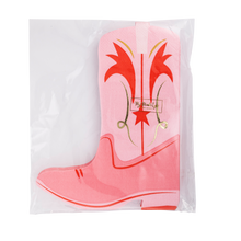 Cowgirl Boot Shaped Paper Napkins (18 ct.)