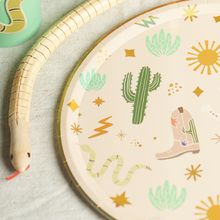 Sssssnake Catcher Western Theme Paper Plates (12 ct.)