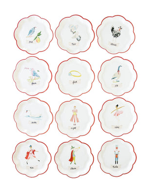 12 Days Of Christmas 12 Days Paper Plate Set (12 ct.)