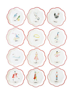 12 Days Of Christmas 12 Days Paper Plate Set (12 ct.) by My Mind’s Eye  699464268820 