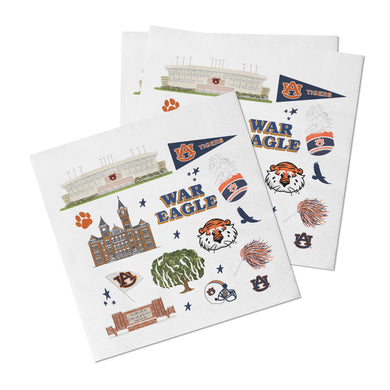 Auburn Icon Napkins ( 20 ct.)