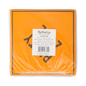 Construction Sign Cocktail Napkins (24 ct.)