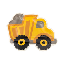 Construction Dump Truck Shaped Plates (8 ct.)