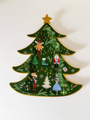 Nutcracker Christmas Tree Plates (8 ct.)